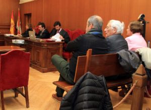 14-02-19 Segovia. Sexta sesión del juicio de las prejubilaciones de Caja Segovia.